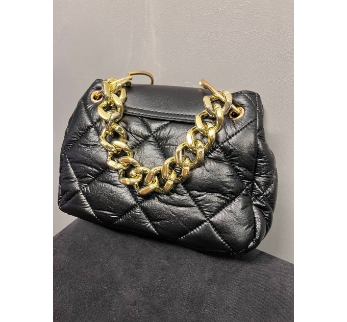 Стильна стьобана сумка